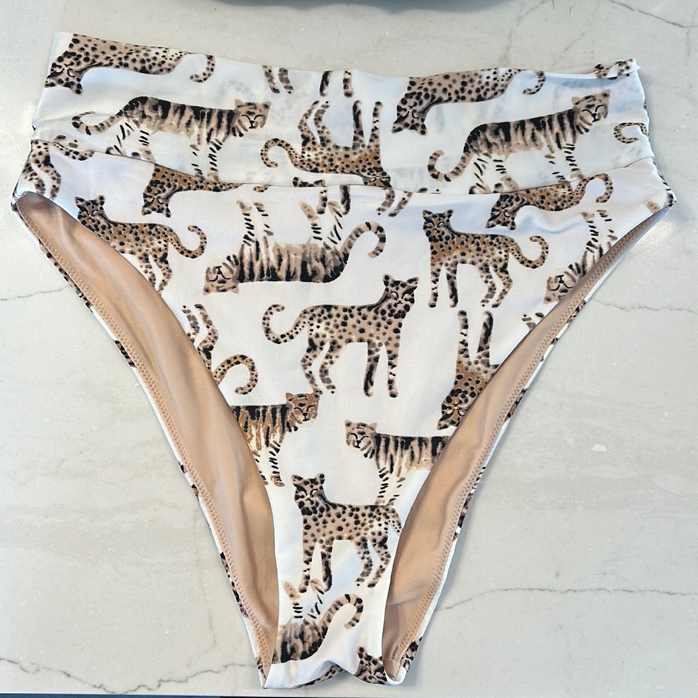 Aerie high-cut cheeky bikini bottoms